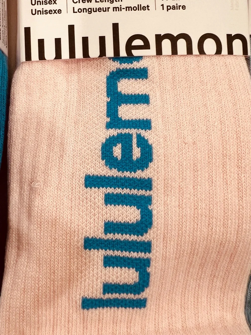 Lululemon Daily Essential Crew Socks XL 3 Pair Bundle Multicolor NWT